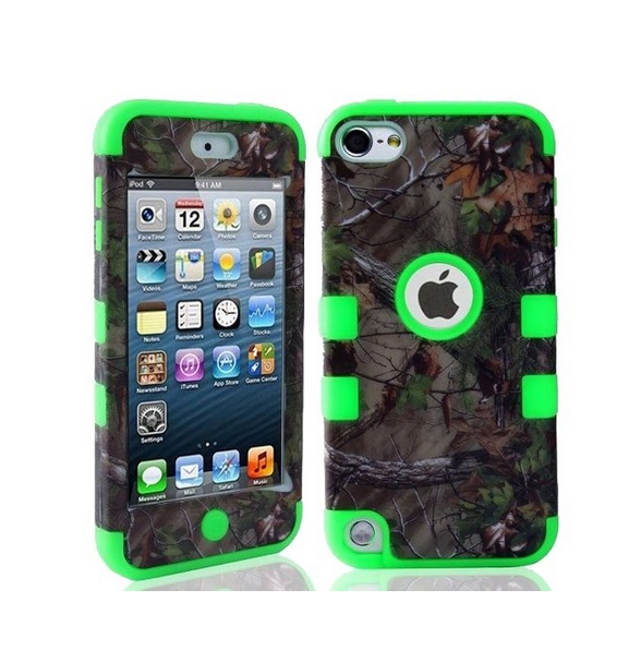 Defender Tough Armor Tree Camo Shockproof Dual Layer High Impact Camouflage Hunting  green